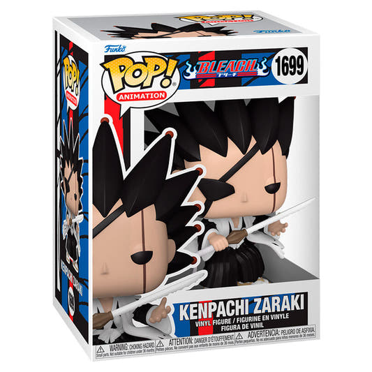 Figura Funko POP! de Kenpachi Zaraki de Bleach en caja