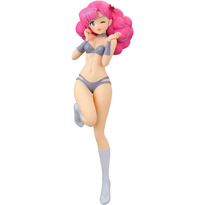 Figura de Lum de Urusei Yatsura con melena rosa y pose dinámica