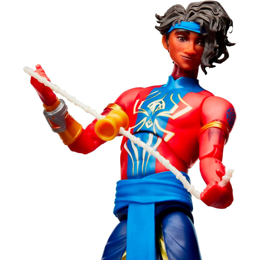 Figura articulada de Pavitr Prabhakar Spider-Man con accesorios - 4