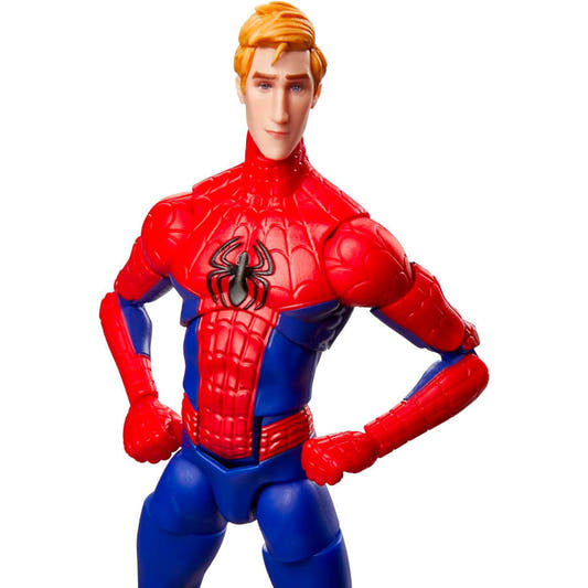 Figura articulada de Peter Parker como Spider-Man en rojo y azul - 5