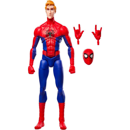 Figura articulada de Peter Parker como Spider-Man en rojo y azul