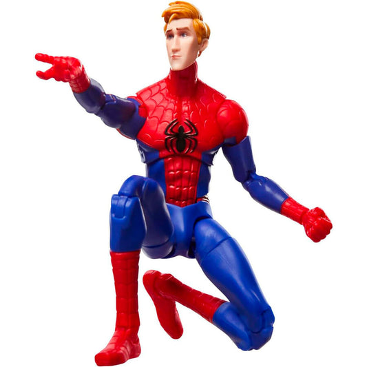 Figura articulada de Peter Parker como Spider-Man en rojo y azul - 3