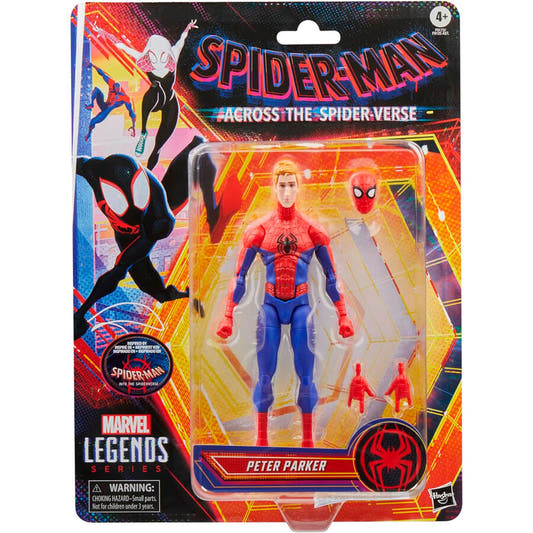 Figura articulada de Peter Parker como Spider-Man en rojo y azul - 2
