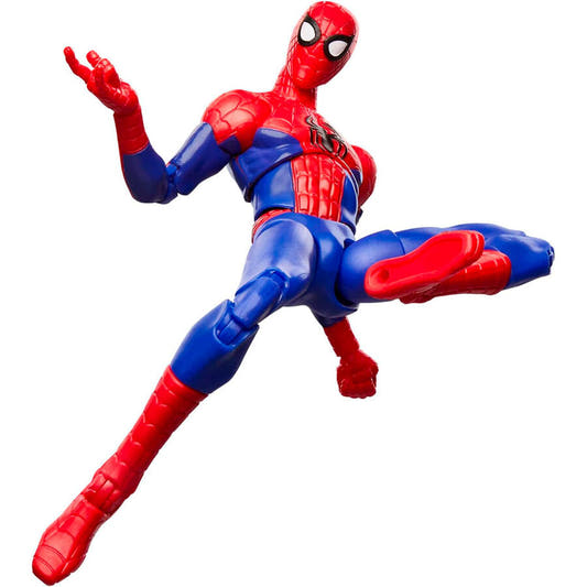 Figura articulada de Peter Parker como Spider-Man en rojo y azul - 7