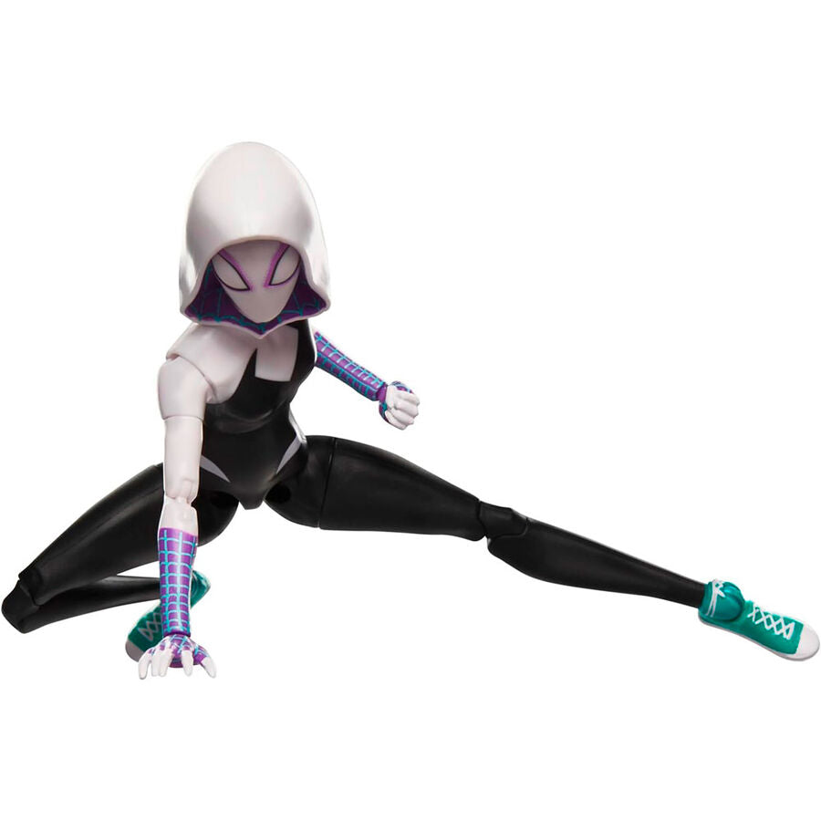 Figura articulada de Spider-Gwen de 15 cm con accesorios - 3
