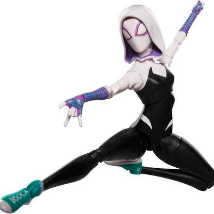 Figura articulada de Spider-Gwen de 15 cm con accesorios - 4