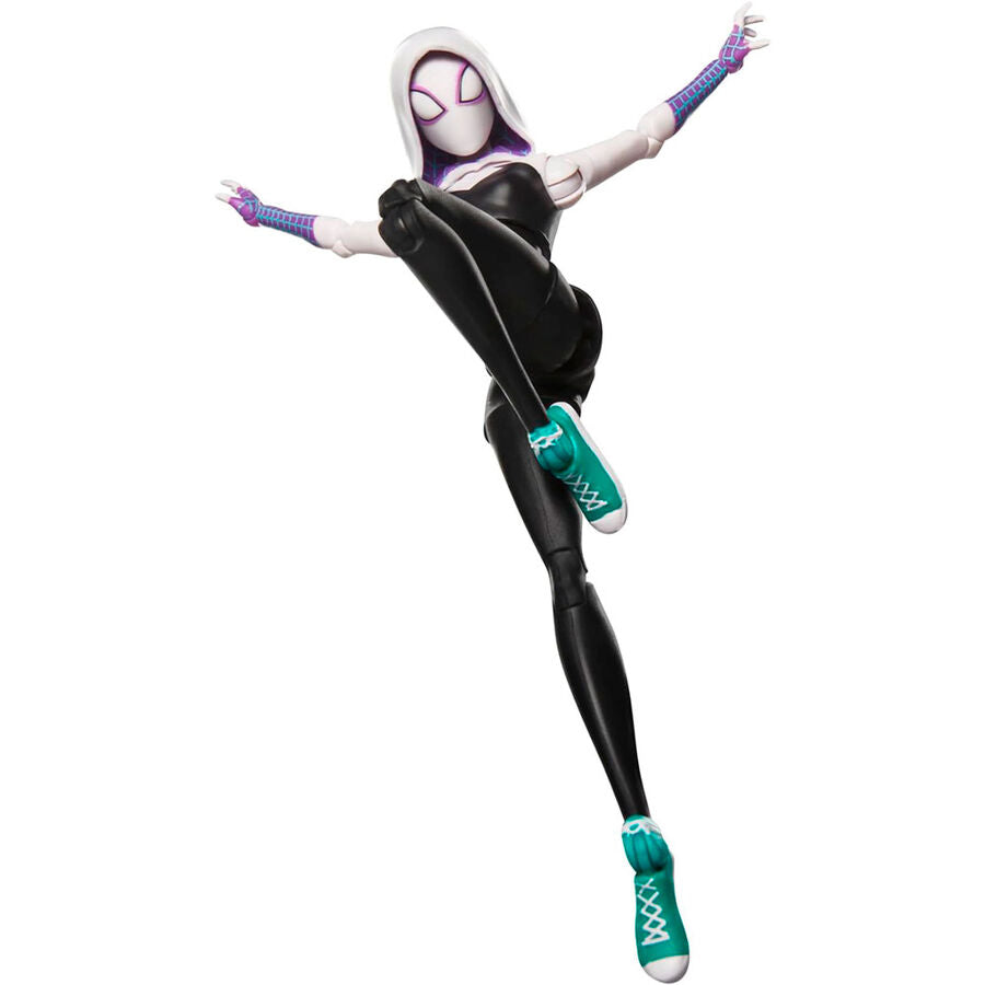 Figura articulada de Spider-Gwen de 15 cm con accesorios - 5
