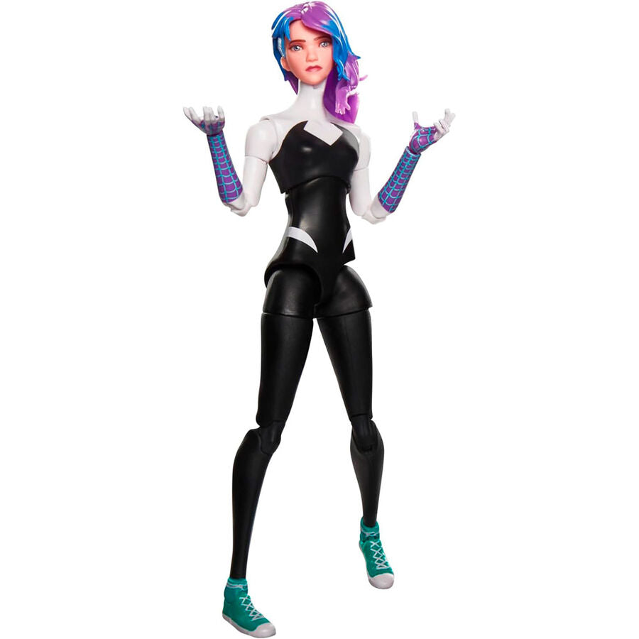Figura articulada de Spider-Gwen de 15 cm con accesorios - 6