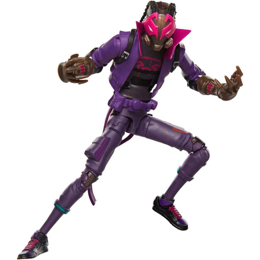 Figura articulada de Miles G. Morales con traje morado - 5