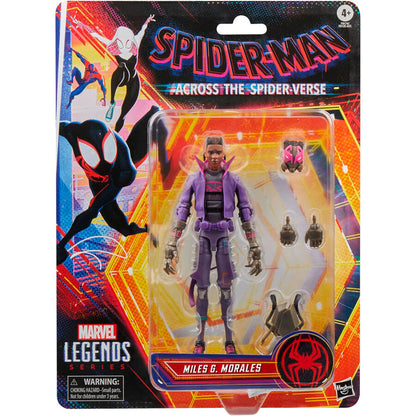 Figura articulada de Miles G. Morales con traje morado - 2