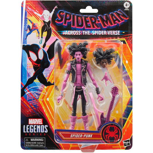 Figura articulada de Spider-Punk de Marvel con guitarra - 6
