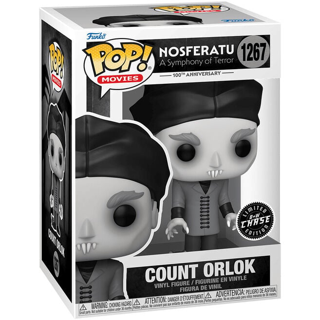 Figura Funko POP! Chase de Count Orlok de Nosferatu en su caja