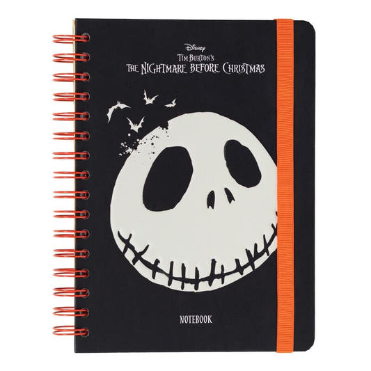Cuaderno A5 Disney Pesadilla Antes de Navidad con Jack Skellington