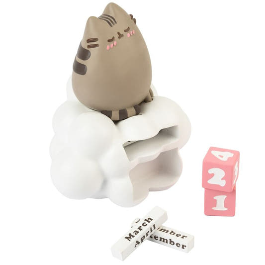 Calendario perpetuo 3D de Pusheen sobre una nube - 2