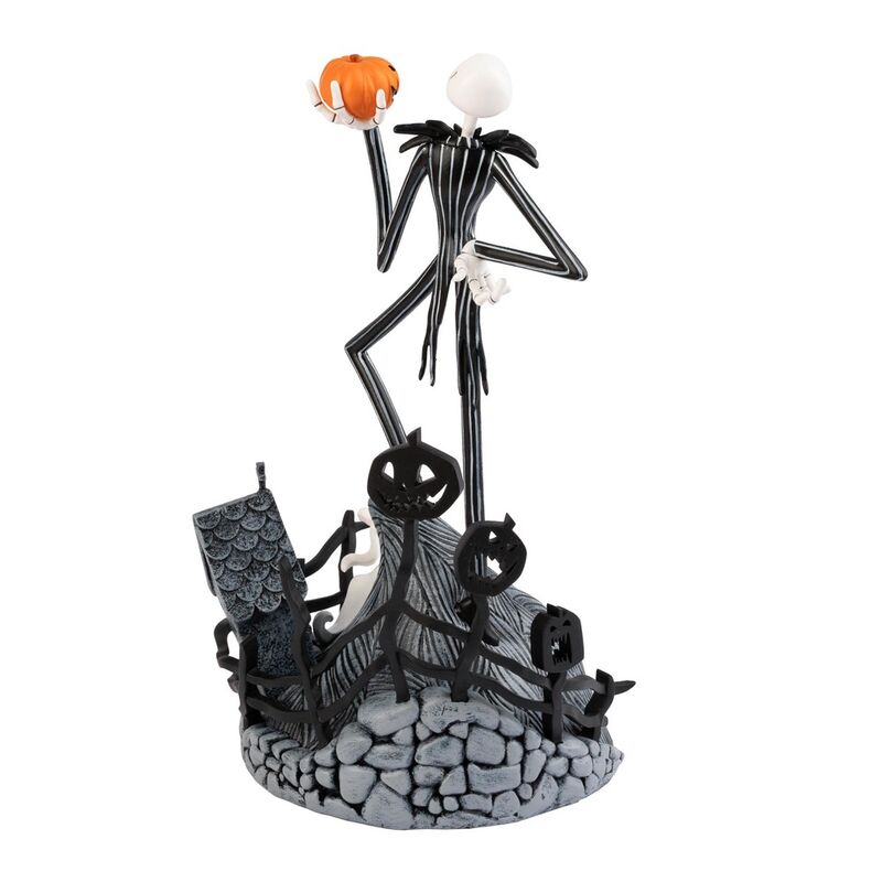 Calendario perpetuo 3D de Jack Skellington con Zero y calabazas - 2