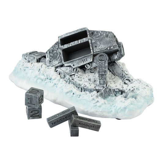 Calendario perpetuo 3D de un AT-AT derribado de Star Wars - 2