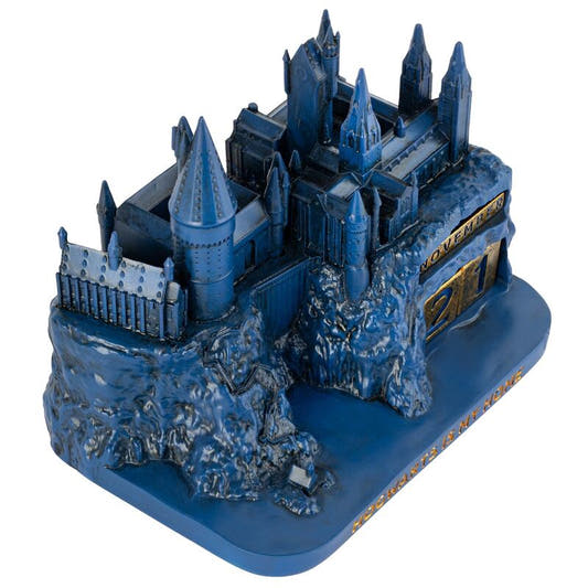 Calendario perpetuo 3D azul con el castillo de Hogwarts - 2