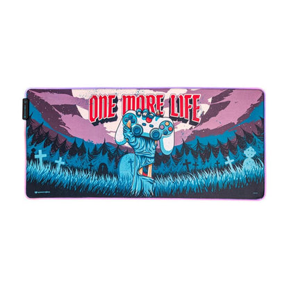 Alfombrilla gaming ERIK One More Life con iluminación LED RGB - 2
