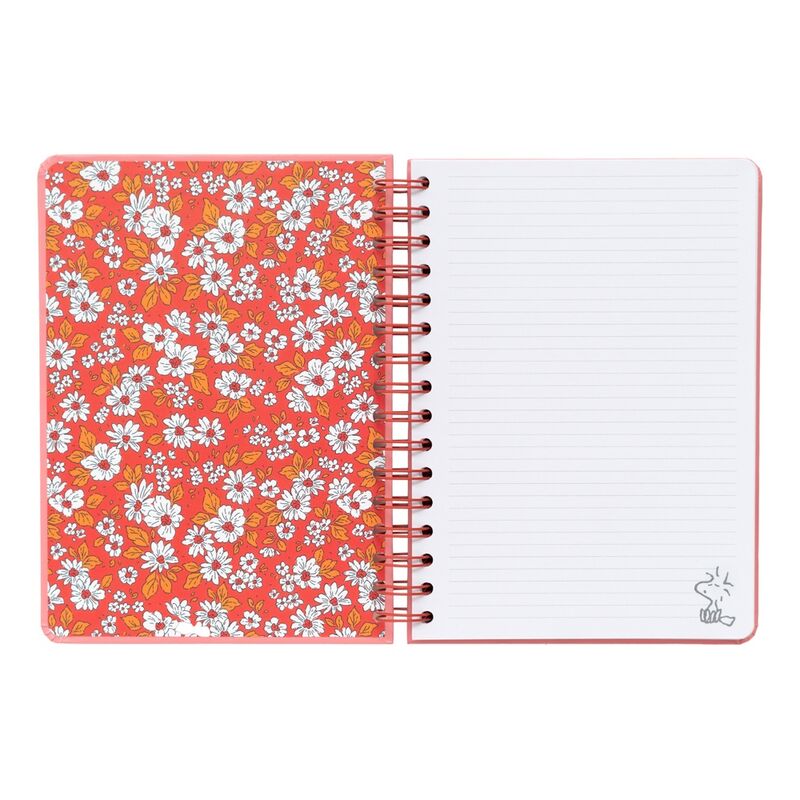 Cuaderno rosa Love Yourself de Snoopy con cierre elástico - 3