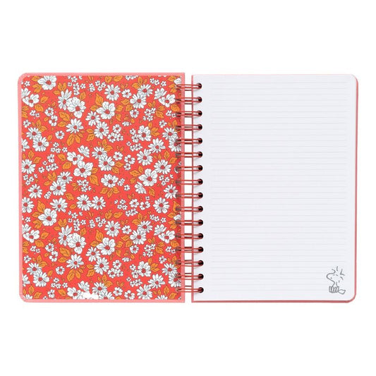 Cuaderno rosa Love Yourself de Snoopy con cierre elástico - 3