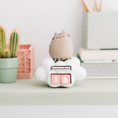 Calendario perpetuo 3D de Pusheen sobre una nube - 4