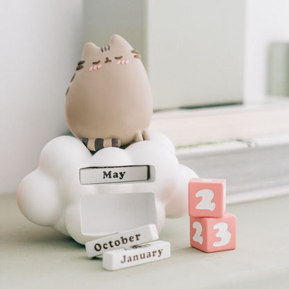 Calendario perpetuo 3D de Pusheen sobre una nube - 5