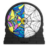 Lámpara Ophealia Hall Window de Miércoles con diseño de telaraña bicolor