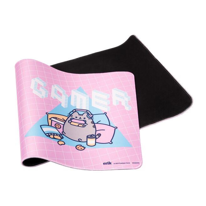 Alfombrilla gaming rosa de Pusheen para teclado y ratón - 6