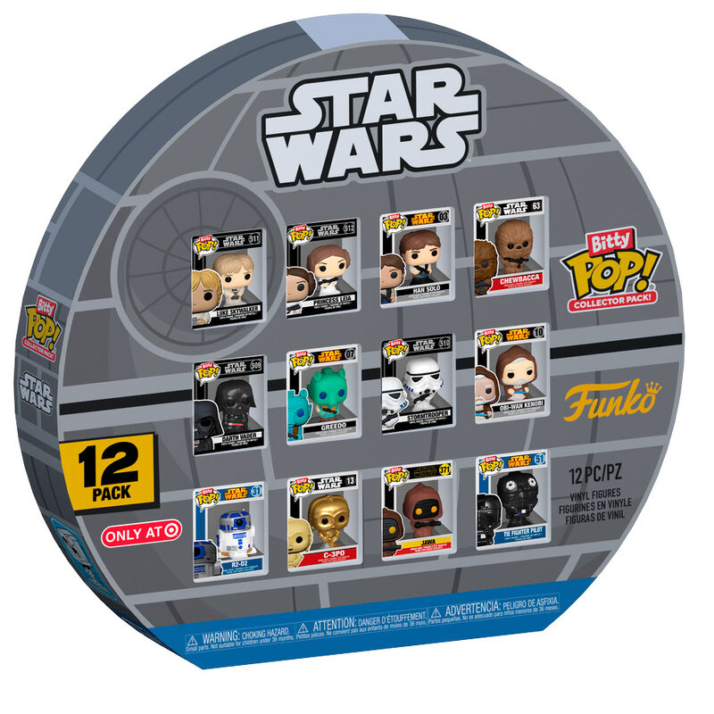 Pack Funko Bitty POP! Star Wars A New Hope con 12 figuras