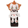 Peluche de Pennywise de IT con traje de payaso blanco