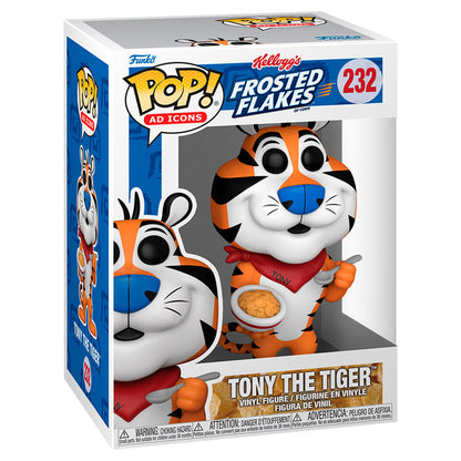Figura Funko POP! de Tony the Tiger con cuenco de Frosted Flakes