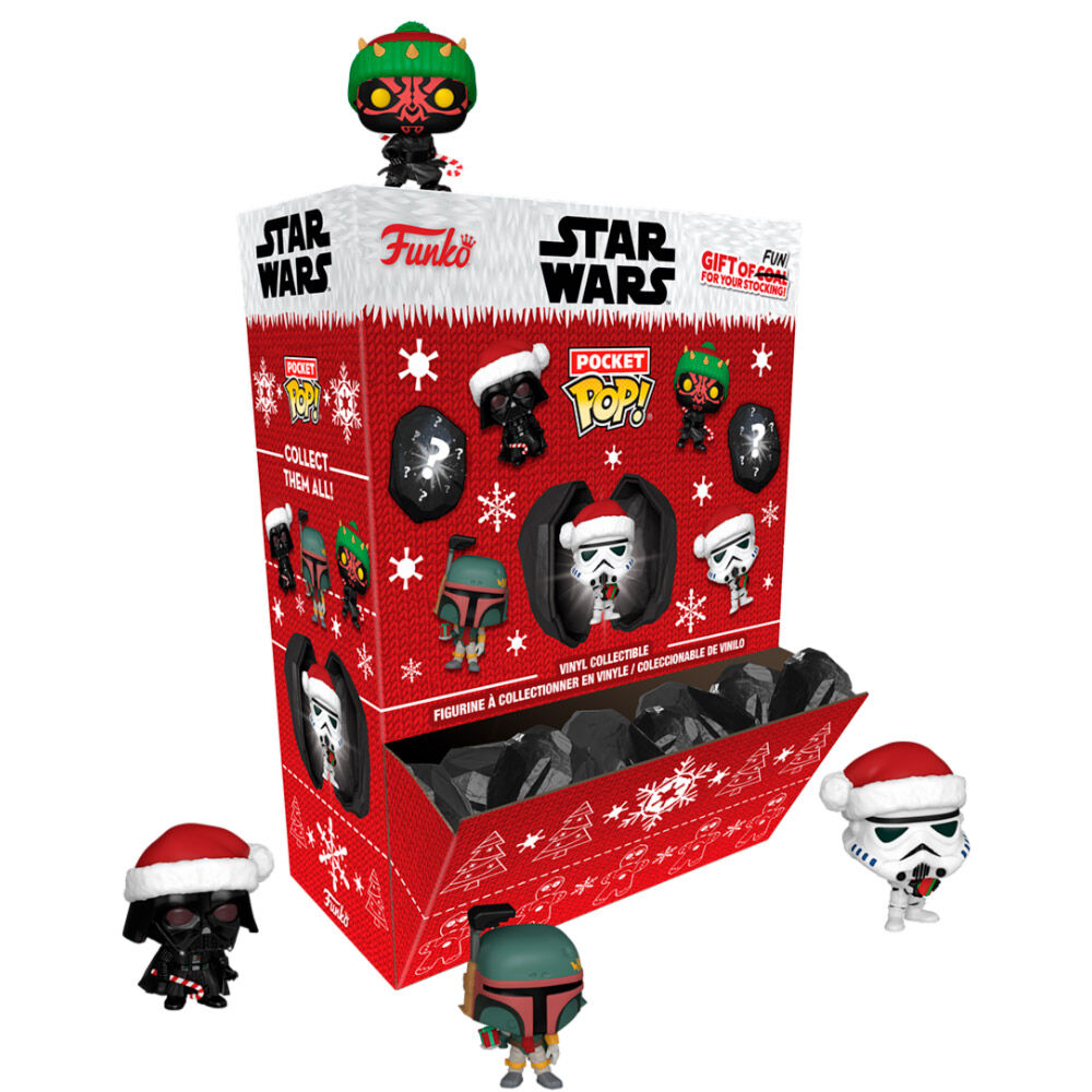 Figura Funko Pocket POP! Star Wars Christmas surtida