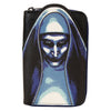 Cartera Loungefly de La Monja en tonos negros y azules