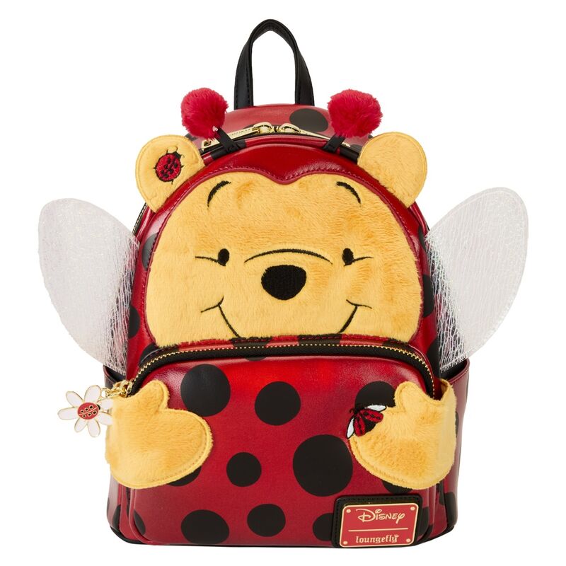 Mochila Loungefly de Winnie the Pooh vestido de mariquita