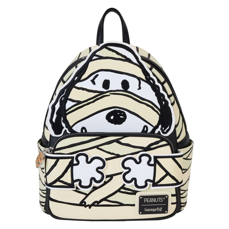 Mochila Loungefly de Snoopy caracterizado como momia