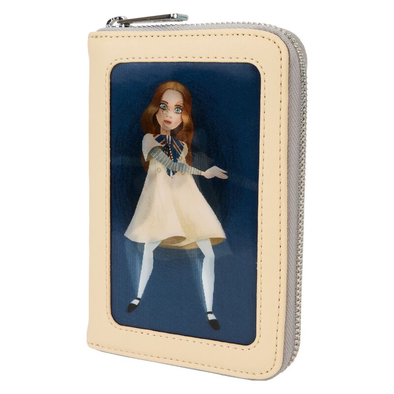 Cartera Megan LOUNGEFLY beige con ilustración frontal - 2