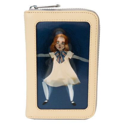 Cartera Megan LOUNGEFLY beige con ilustración frontal - 3