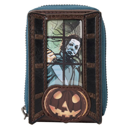Tarjetero Loungefly de Michael Myers Halloween con diseño de cuchillo - 3