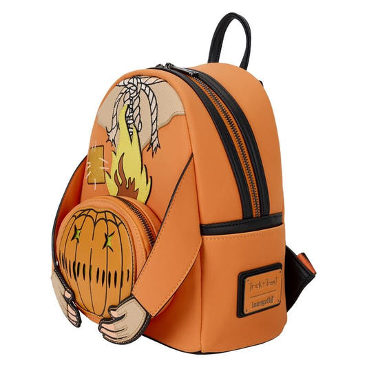Mochila Loungefly naranja de Sam de Trick ’r Treat con calabaza