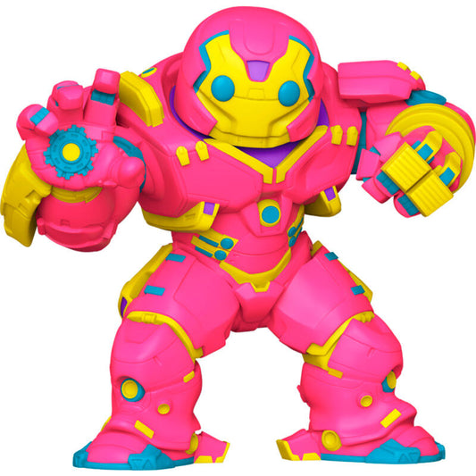 Figura FUNKO POP! Marvel Hulkbuster rosa, amarilla y azul