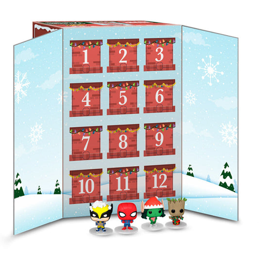 Calendario Marvel FUNKO de 12 días con figuras Pocket Pop! - 2