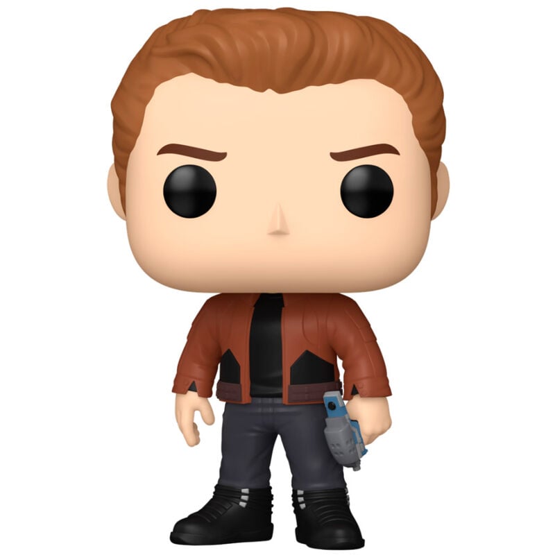 Figura Funko POP de Jack Crusher de Star Trek con chaqueta marrón