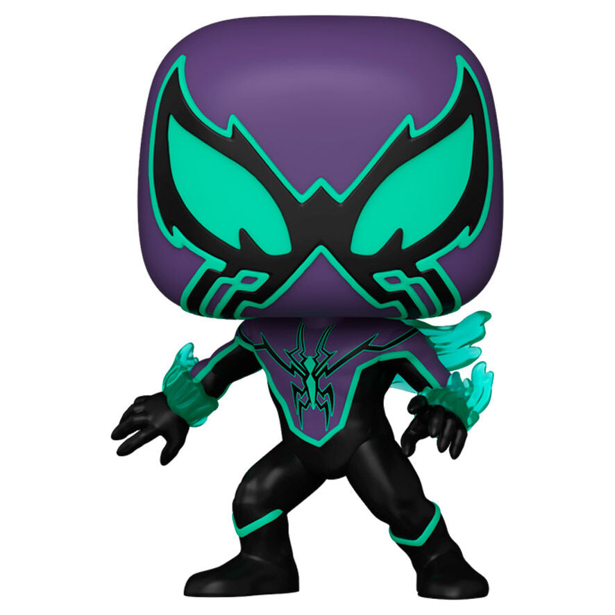 Figura Funko POP! Marvel Spider-Man Chasm en morado, negro y turquesa