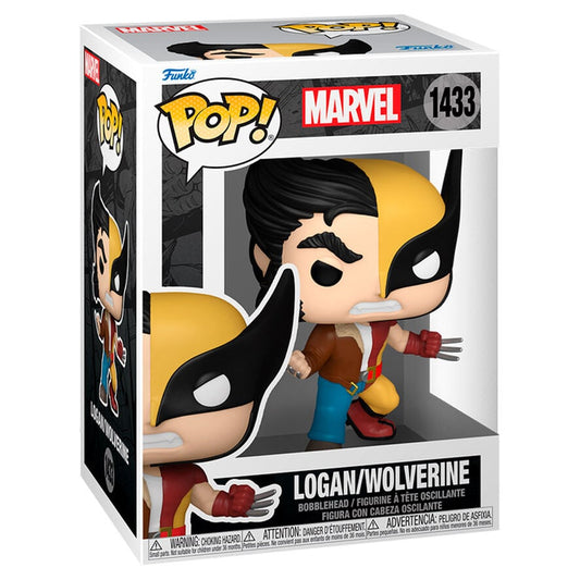 Figura Funko POP! Marvel de Logan/Wolverine en caja