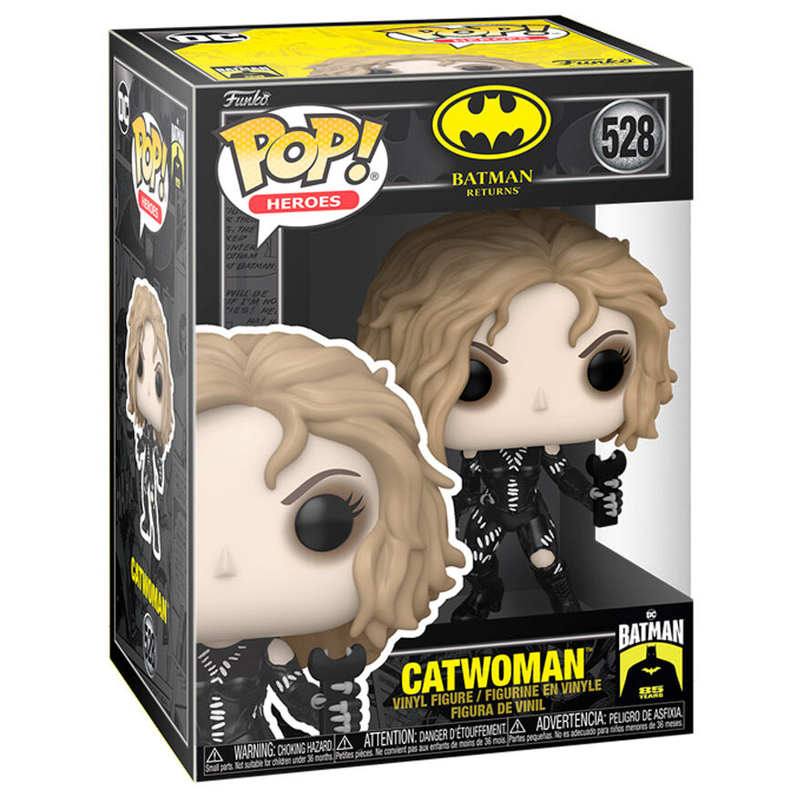 Figura Funko POP! de Catwoman de Batman Returns con traje negro - 2