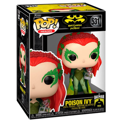 Figura Funko POP! de Poison Ivy de DC Comics en caja