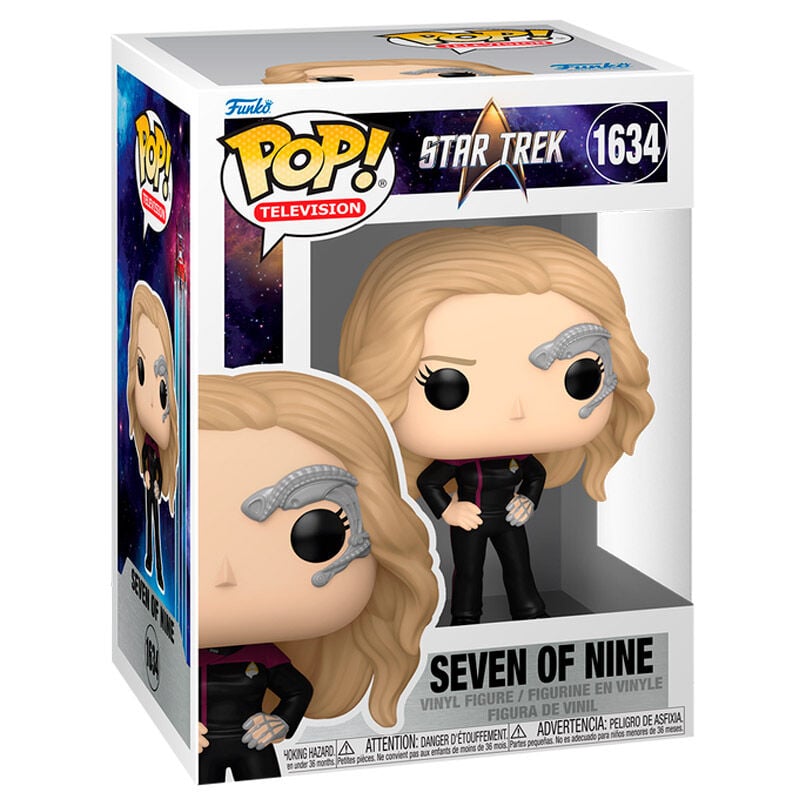 Figura Funko POP! Star Trek Seven of Nine en caja