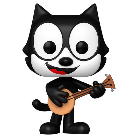 Figura Funko POP! de Felix the Cat con instrumento de cuerda en caja - 2