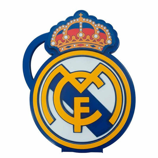 Maletín 3D de papelería del Real Madrid con escudo