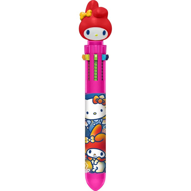 Bolígrafos Hello Kitty y amigos con topper 3D en colores surtidos - 4